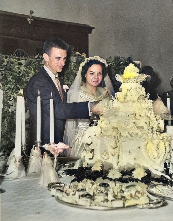 Color Photo of Grandot’s Wedding